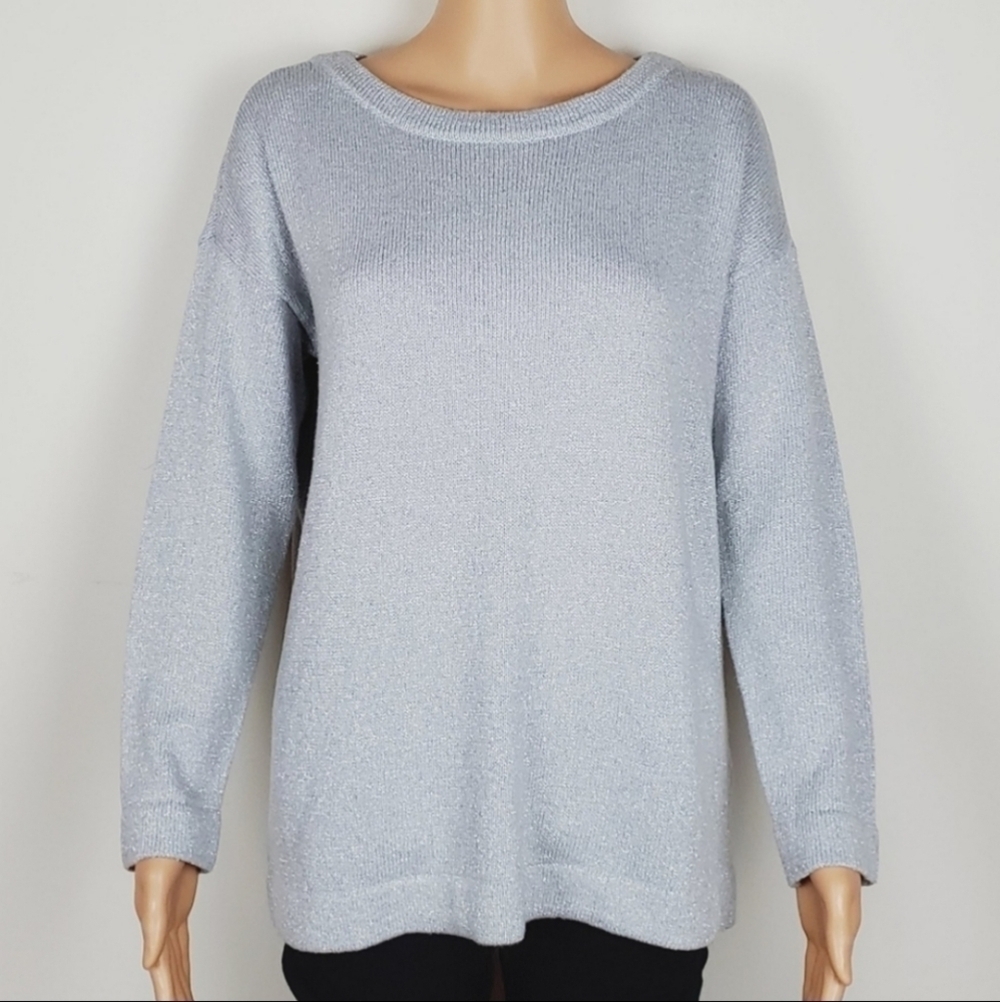 J.Jill shimmer long sleeve knit sweater Size S